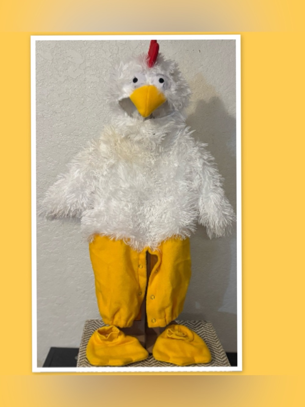 InCharacter Costumes “Cluckin' Cutie” Infant Chicken Costume ~ Size 12-18 Mo.